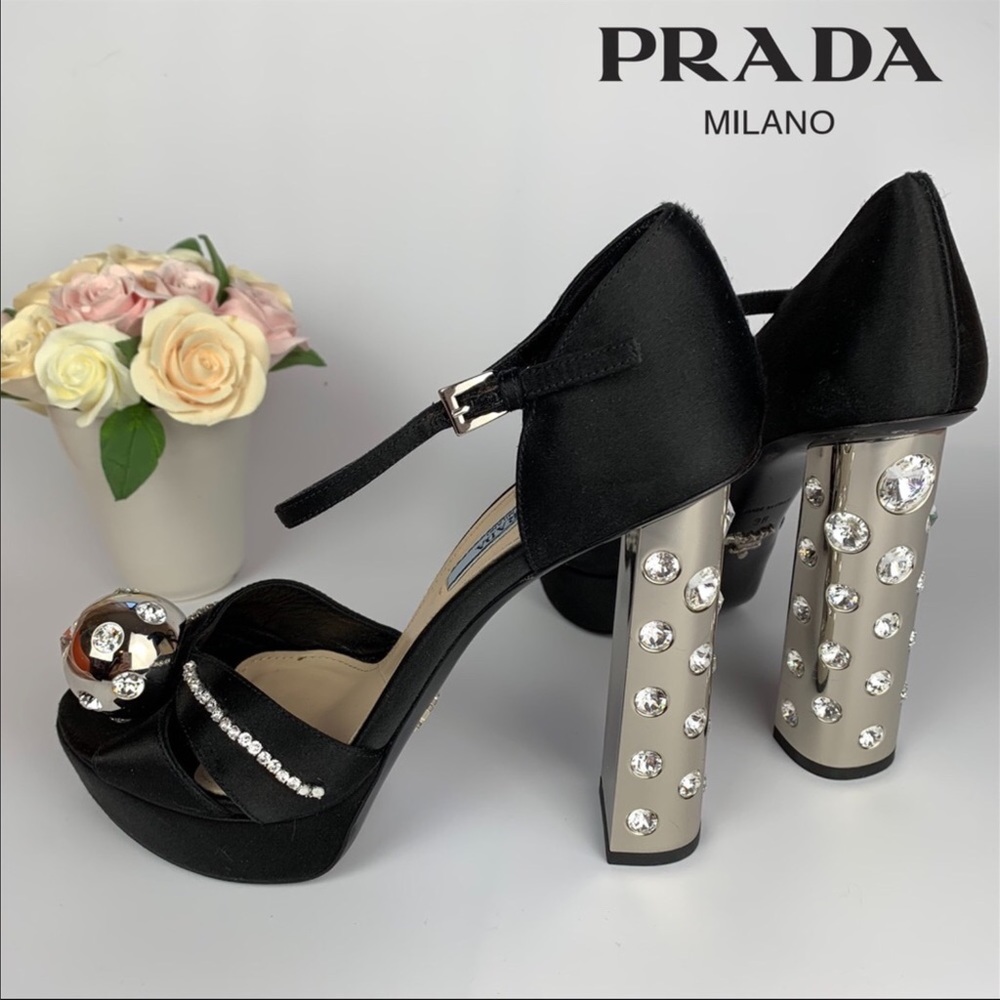 PRADA Milano Swarovski Crystal...